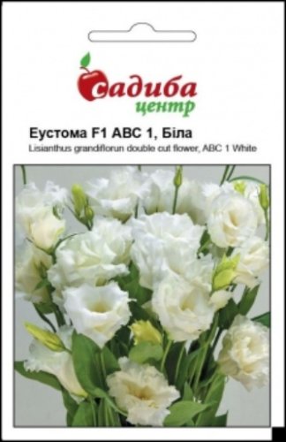 Еустома АВС 1 F1 біла 10 гран. СЦ