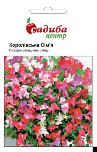 Горошок Королівська сім'я суміш 0,5г. 02.2024р СЦ схожість 66%