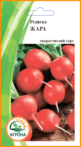 Редиска Жара 3г Агрона 12.2023р