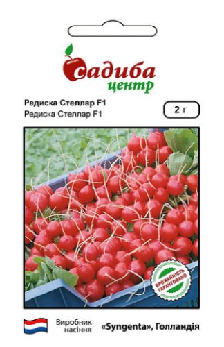 Редиска Стеллар F1 2г СЦ