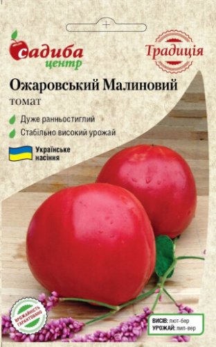 Томат Ожаровський Малиновий 0,1г. СЦ Традиція