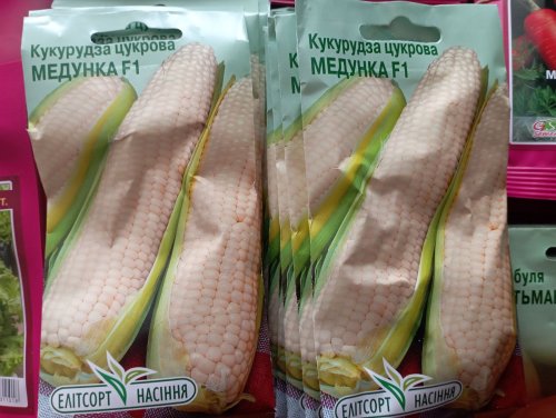 Кукурудза Медунка F1 10г Елітсортнасіння