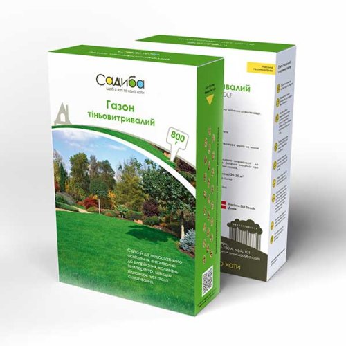 Газон тіньовитривалий DLF 800г (Карт-кор) Садиба