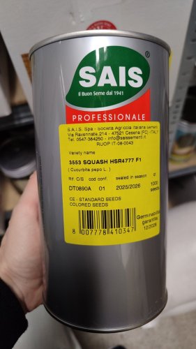 Кабачок HSR 4777 F1 1000 нас Sais