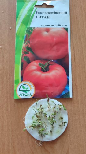 Томат Тітан Рожевий 0,1г 2023р Агрона