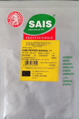 Перець Меннел F1 100 нас (Sais) Італія