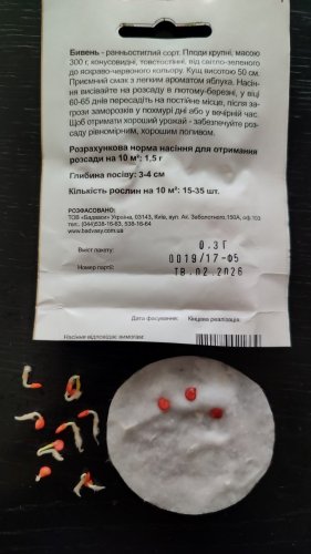 Перець Бивень 0,3г. СЦ Традиція 02.2026р