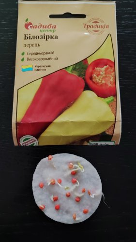 Перець Білозірка 0,3г СЦ Традиція 12.2025р 