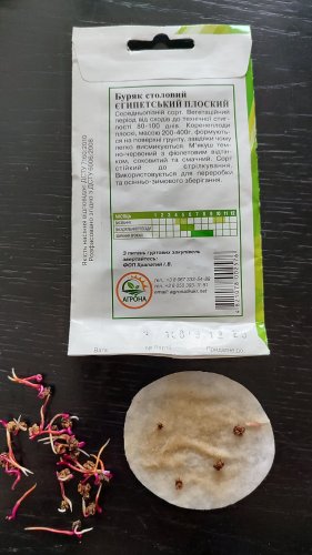 Буряк Єгипетський плоский 3г. Агрона 12.2025р