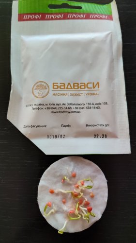 ПРОФ Перець Альба 5 г. 92% схожість СЦ Традиція 02.2026р